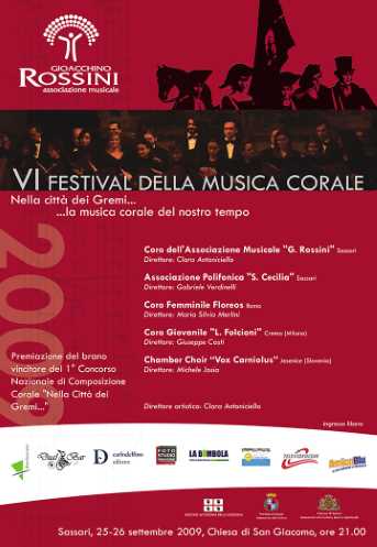 VI edizione - <small>Nella Citt&agrave; dei Gremi ...la musica corale del nostro tempo</small>